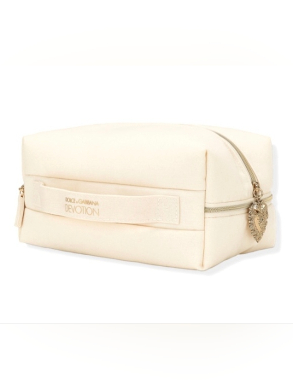 Dolce & Gabbana Cream Devotion Cosmetic Case with Heart Charm